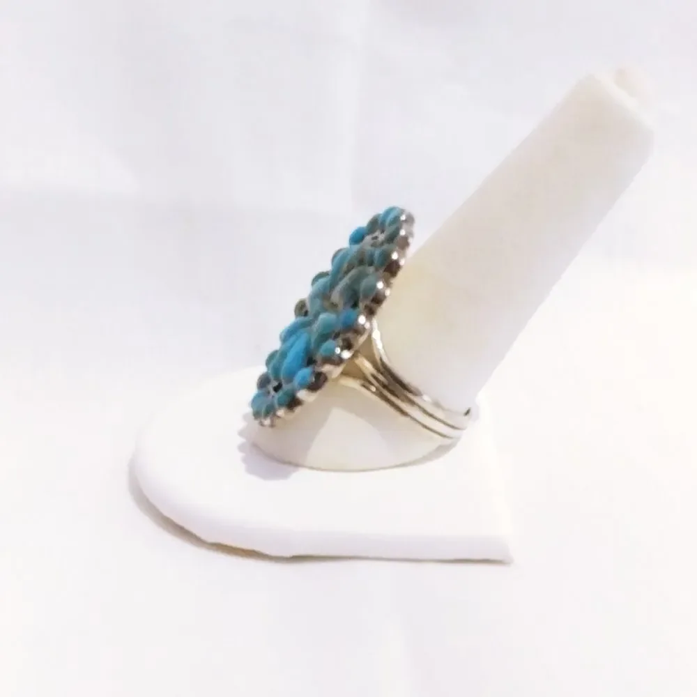 Mojave Blue Turquoise Sterling Silver Ring